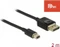 DeLOCK DisplayPort/Mini DisplayPort 1.4 Kabel 8K 60Hz schwarz, 2m Vorschaubild