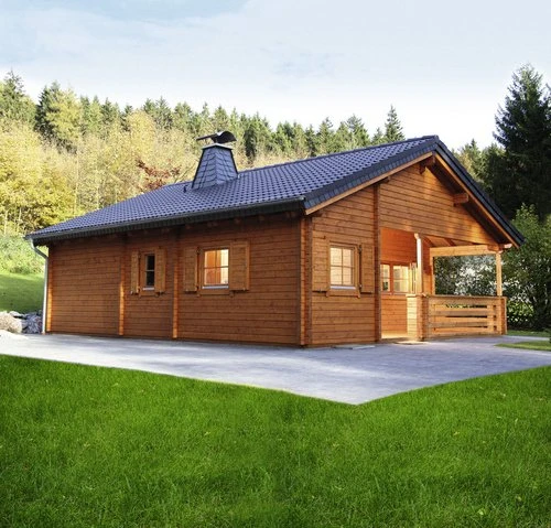 Wolff Finnhaus Vogelsberg 8291 70 Gartenhaus natur