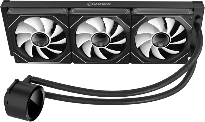 GameMax IceBurg 360 Digital BK, schwarz