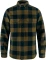 Fjällräven Övik Heavy Flannel Hemd langarm wood brown/dark navy (Herren) Vorschaubild