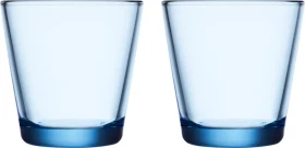 Iittala Kartio Trinkglas 210ml aqua, 2 Stück