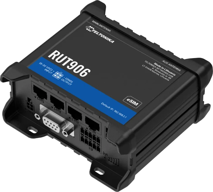 Teltonika RUT906, Industrial, eSIM, LTE