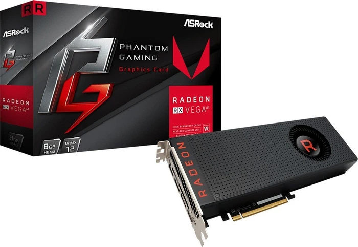 ASRock Phantom Gaming X Radeon RX Vega 64, PG X R RX VEGA 64 8G, 8GB HBM2, HDMI, 3x DP