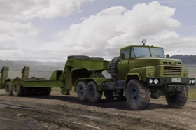 HobbyBoss Russian KrAZ-260B Tractor with CMAZ/ChMZAP-5247G semitrailer