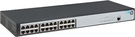 HP OfficeConnect 1620 24G Rackmount Gigabit Smart Switch, 24x RJ-45