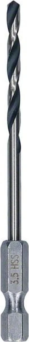 Bosch Professional HSS PointTeQ Spiralbohrer, 3.5x39x79mm, 1 Stück