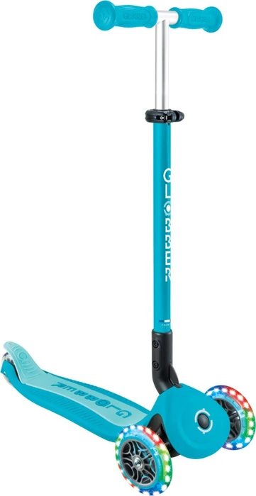 Globber Go Up Active Lights 360° Kickboard aqua