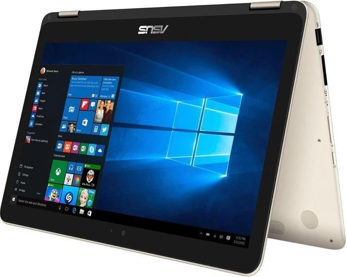 ASUS ZenBook Flip UX360CA-C4183T, Icicle Gold, Core m3-7Y30, 8GB RAM, 256GB SSD, DE