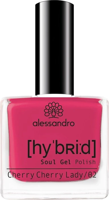 Alessandro Hybrid Soul Gel Nagellack 131 cherry cherry lady, 8ml