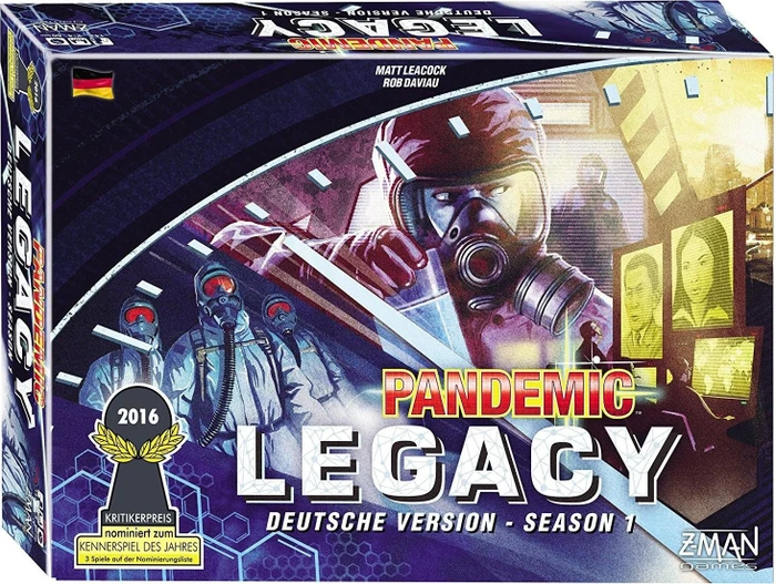 Z-Man Games Pandemic Legacy Season 1 Blaue Edition