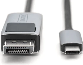 Digitus USB-C [Stecker] auf DisplayPort 1.4 [Stecker] 8K 30Hz Adapterkabel, 2m (DB-300334-020-S)