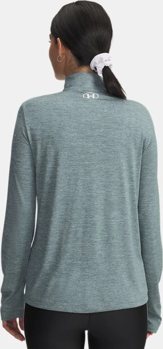 Under Armour Tech Twist Half Zip Funktionsshirt langarm jasper blue/white (Damen)