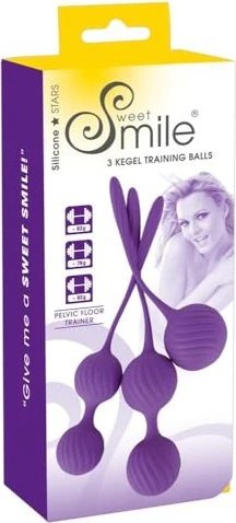 Sweet Smile 3 Kegel Training Balls Liebeskugeln
