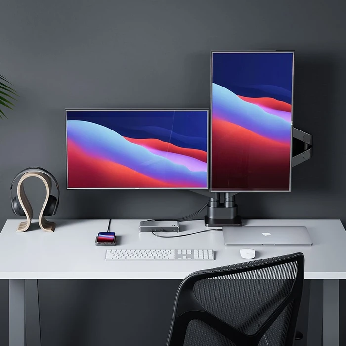 Alogic Turbo Docking Station Dual Display, Space Grey, Thunderbolt 3 [Buchse]