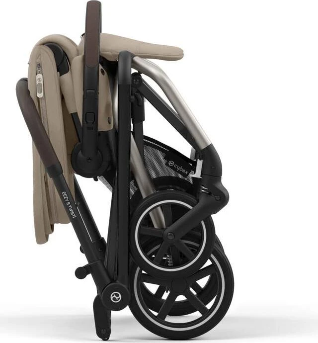 Cybex Eezy S Twist+ 2 Taupe Frame almond beige 2024