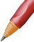 STABILO EASYergo Druckbleistift HB 3.15mm graphit, rot/orange, Rechtshänder, Anspitzer Vorschaubild