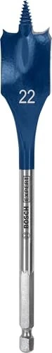 Bosch Professional EXPERT SelfCut Speed Flachfräsbohrer, 22x100x152mm, 1 Stück