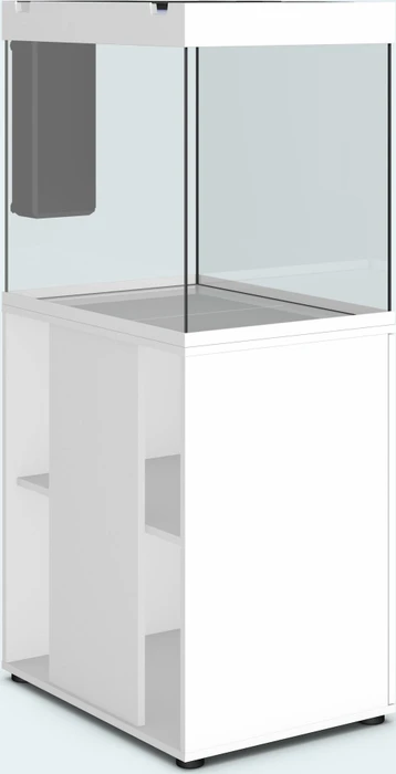 Juwel Lido 200 LED Aquarium-Set mit Unterschrank, weiß/weiß, 200l