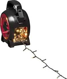 Konstsmide Kabelaufroller Lichterkette LED 100x warmweiß