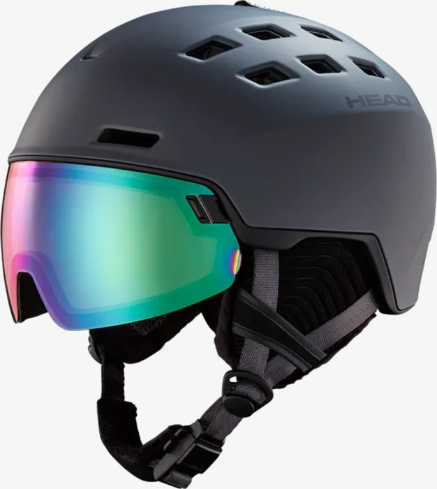 Head Radar Photo Visor Helm anthracite
