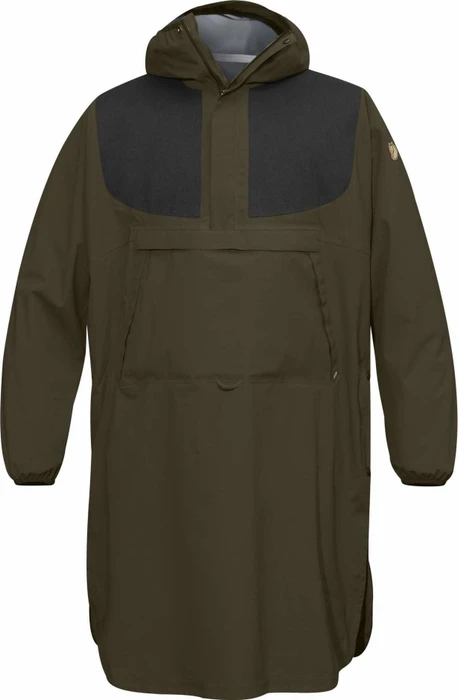 Fjällräven Lappland Eco-Shell Poncho dark olive