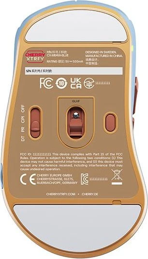 Cherry Xtrfy M64 Wireless blau, USB