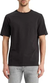 Scotch & Soda Core Logo T-Shirt kurzarm schwarz (Herren)