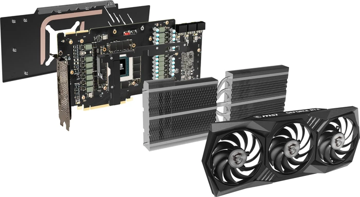 MSI GeForce RTX 3090 Gaming X Trio 24G, 24GB GDDR6X, HDMI, 3x DP