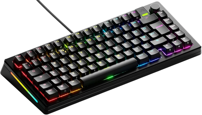 Glorious GMMK 3 Pro 75% Pre-built Gaming Keyboard, schwarz, LEDs RGB, Glorious Fox MX, USB, FR