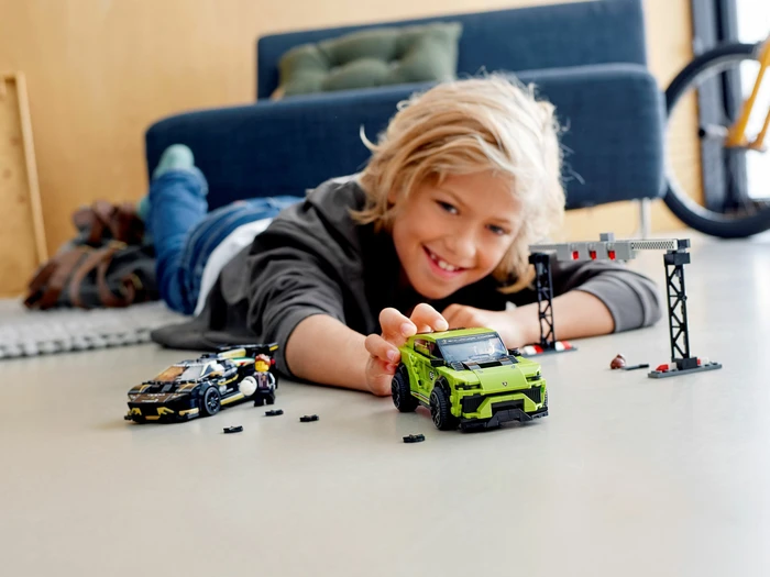 LEGO Speed Champions - Lamborghini Urus ST-X & Lamborghini Huracán Super Trofeo EVO