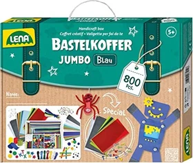 LENA Bastelkoffer Jumbo blau