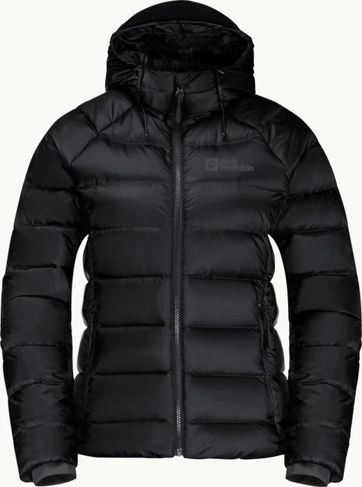 Jack Wolfskin Nebelhorn Down Hoody Funktionsjacke schwarz (Damen)