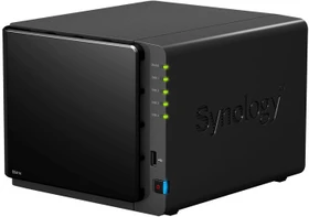 Synology DiskStation DS414, 1GB RAM, 2x RJ-45 1000Base-T, 2x USB-A 3.0