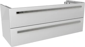 Lanzet K1 Waschtischunterschrank 119.2x44.3x48.3cm, weiß