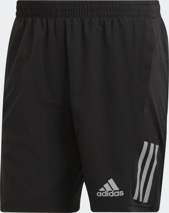 adidas Own The Run Shorts Laufhose kurz black/reflective silver (Herren)