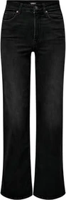 ONLY Madison High Wide Jeans washed black (Damen)