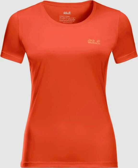 Jack Wolfskin Tech Funktionsshirt kurzarm wild brier (Damen)
