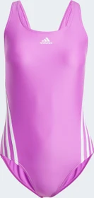 adidas 3-Streifen Badeanzug purple burst/white (Damen)