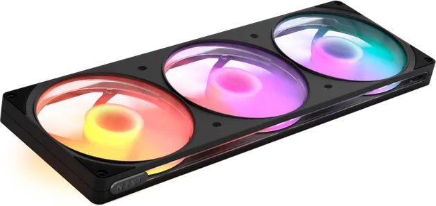 NZXT F420 RGB, schwarz, 3x 140mm