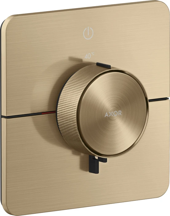 Hansgrohe Axor ShowerSelect ID softsquare Thermostat für 1 Verbraucher brushed bronze