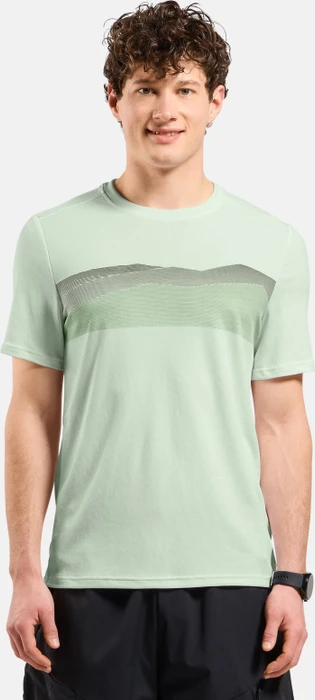 Odlo F-Dry Bergkamm-Print T-Shirt kurzarm (Herren)