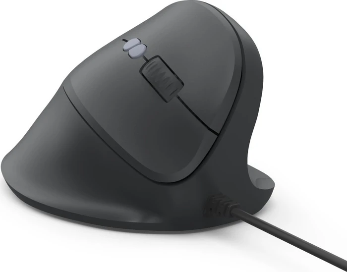 Hama ECM-500R Vertical Maus schwarz, USB