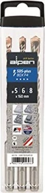 Alpen F4 forte BOX3 SDS-plus Hammerbohrer-Sortiment, 3-tlg.