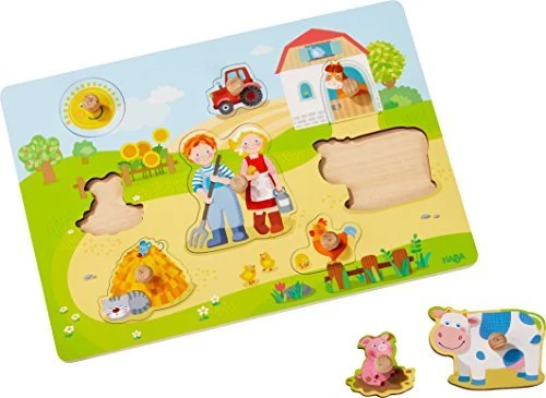 HABA Greifpuzzle Auf dem Bauernhof