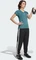 adidas Aeroready Train Essentials Minimal Branding V-Neck Funktionsshirt kurzarm preloved teal/white (Damen) Vorschaubild