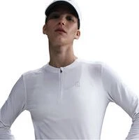 Nike Court Advantage Dri-FIT Funktionsshirt langarm weiß (Damen)