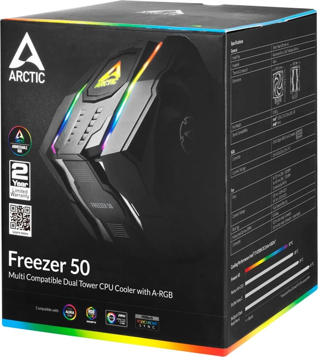 ARCTIC Freezer 50, A-RGB Controller