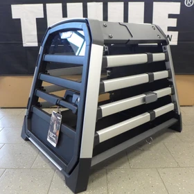 Thule Allax L, Hundebox fürs Auto, schwarz/grau