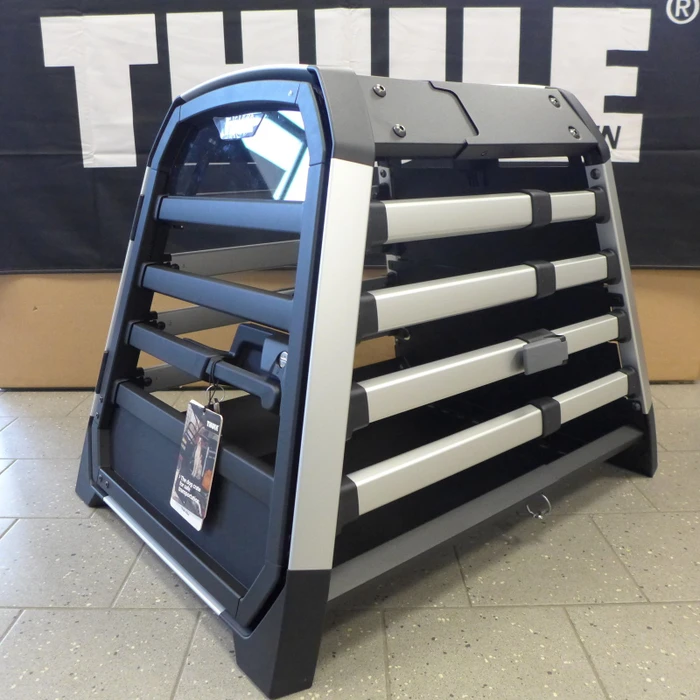 Thule Allax L, Hundebox fürs Auto, schwarz/grau