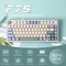 Epomaker x Aula F75, Green, LEDs RGB, hot-swap, LEOBOG Reaper, USB/Bluetooth, US Vorschaubild